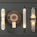 Modern Stylish Wall Lamps With Round Cylindrical Shapes And Decorative Lighting