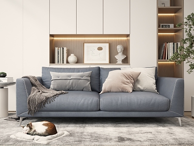 modern double sofa model