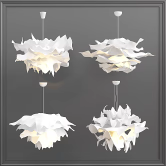 Modern Chandelier Art Lamps 3d model