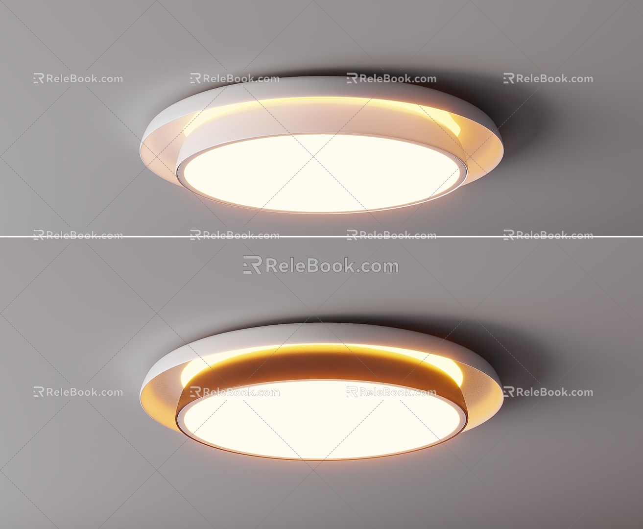 Simple ceiling lamp 3d model