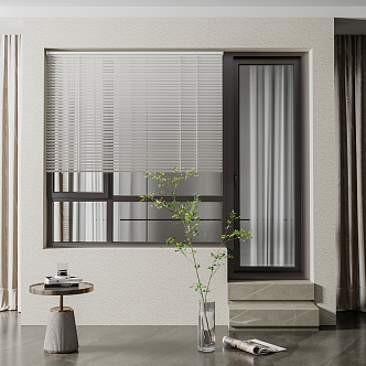 Modern venetian blinds 3d model