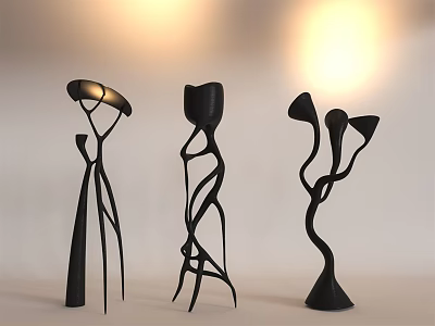 Modern floor lamp Special-shaped floor lamp 3d model