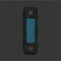 Vintage Blue PROGRES Tram with Classic Design Metal Body and Retro Wheels