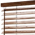 Modern Wooden Window Blinds With Various Styles And Natural Wood Tones