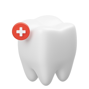 Modern Teeth Cartoon Teeth 3d model