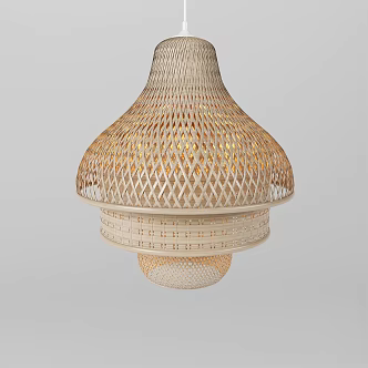 New Chinese Chandelier 3d model