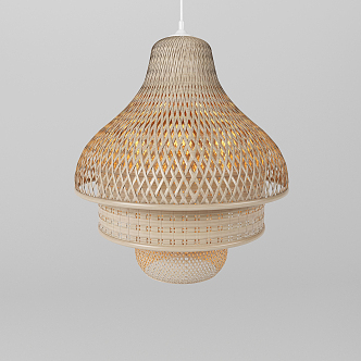 New Chinese Chandelier 3d model