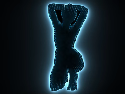 Modern Abyss Mirror 3d model