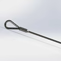 Stainless Steel Wire Ropes With Loop Ends And Metal Ferrules For Lifting Applications