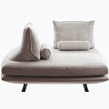 Modern double sofa 3d model