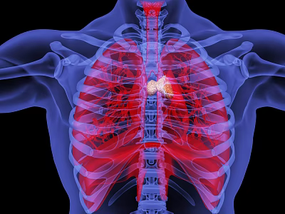 Advanced Medical Device For Lung Diagnostic Imaging And Examination Scanner Technology 3d model