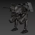 Advanced Intelligent Combat Robot With Multiple Cannons And Sturdy Mechanical Legs