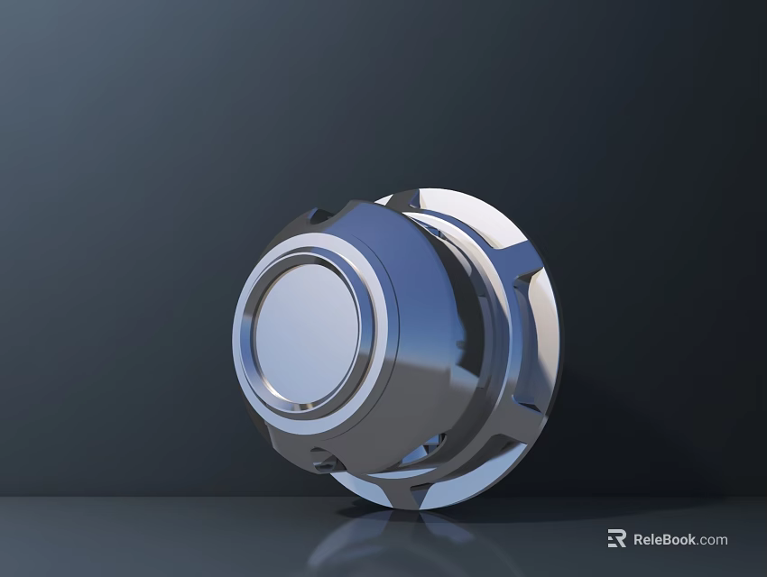 High Quality Contemporary Modern Sleek Metal Downlight Spotlight Ceiling Lighting Fixture 3d model 