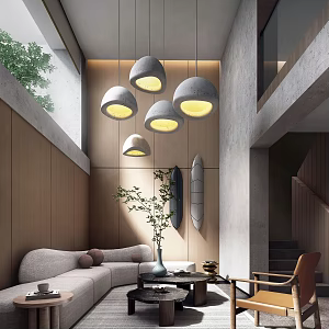 Modern Leisure Area 3d model