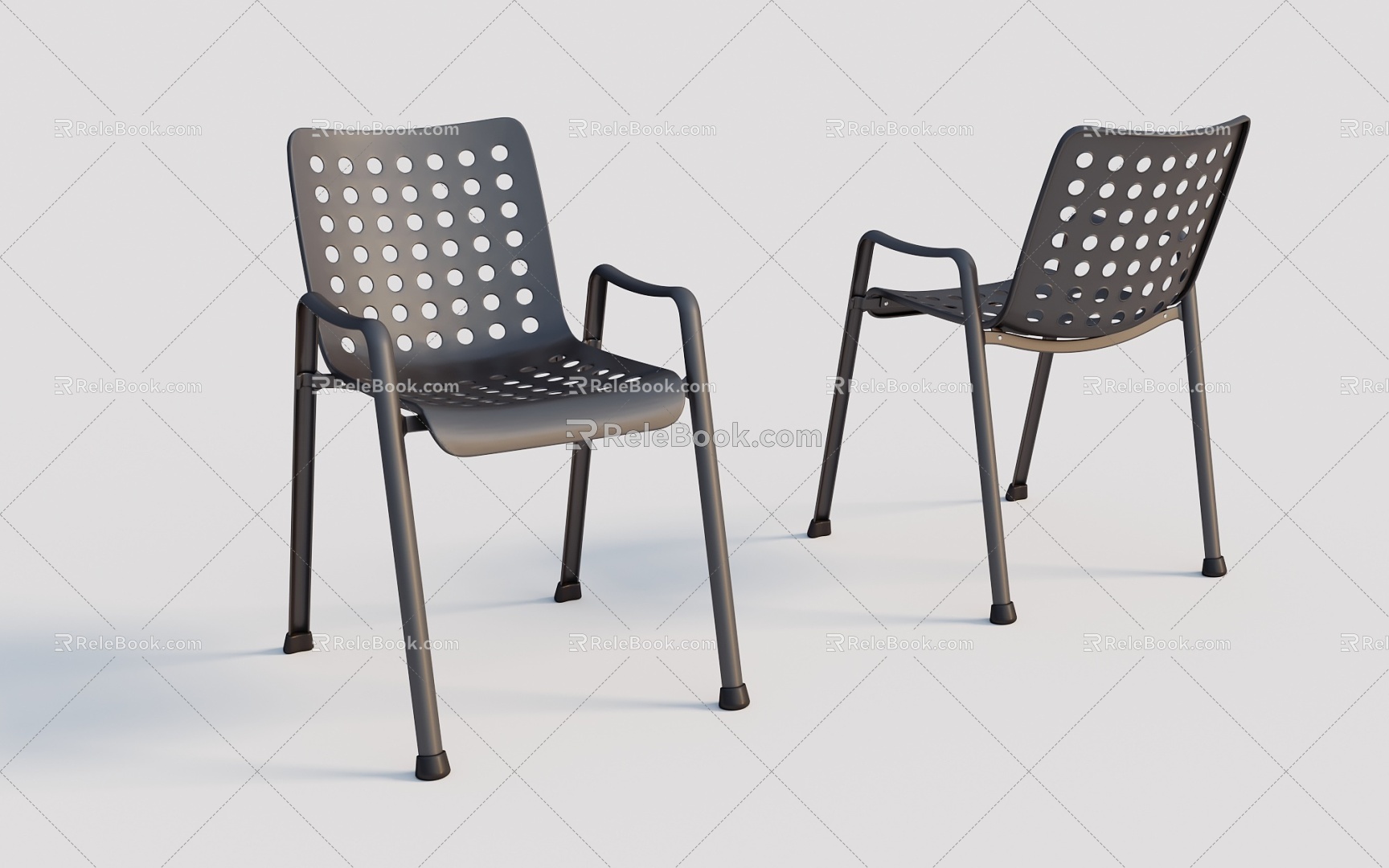 Chair Single Chair Dining Chair Leisure Chair 3d model