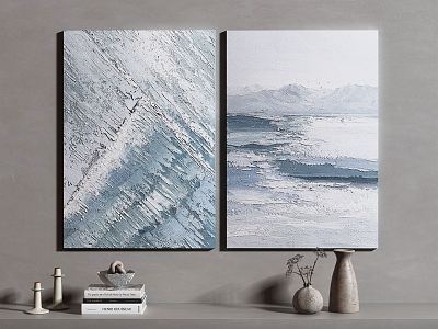 Quiet Decorative Paintings 3d model