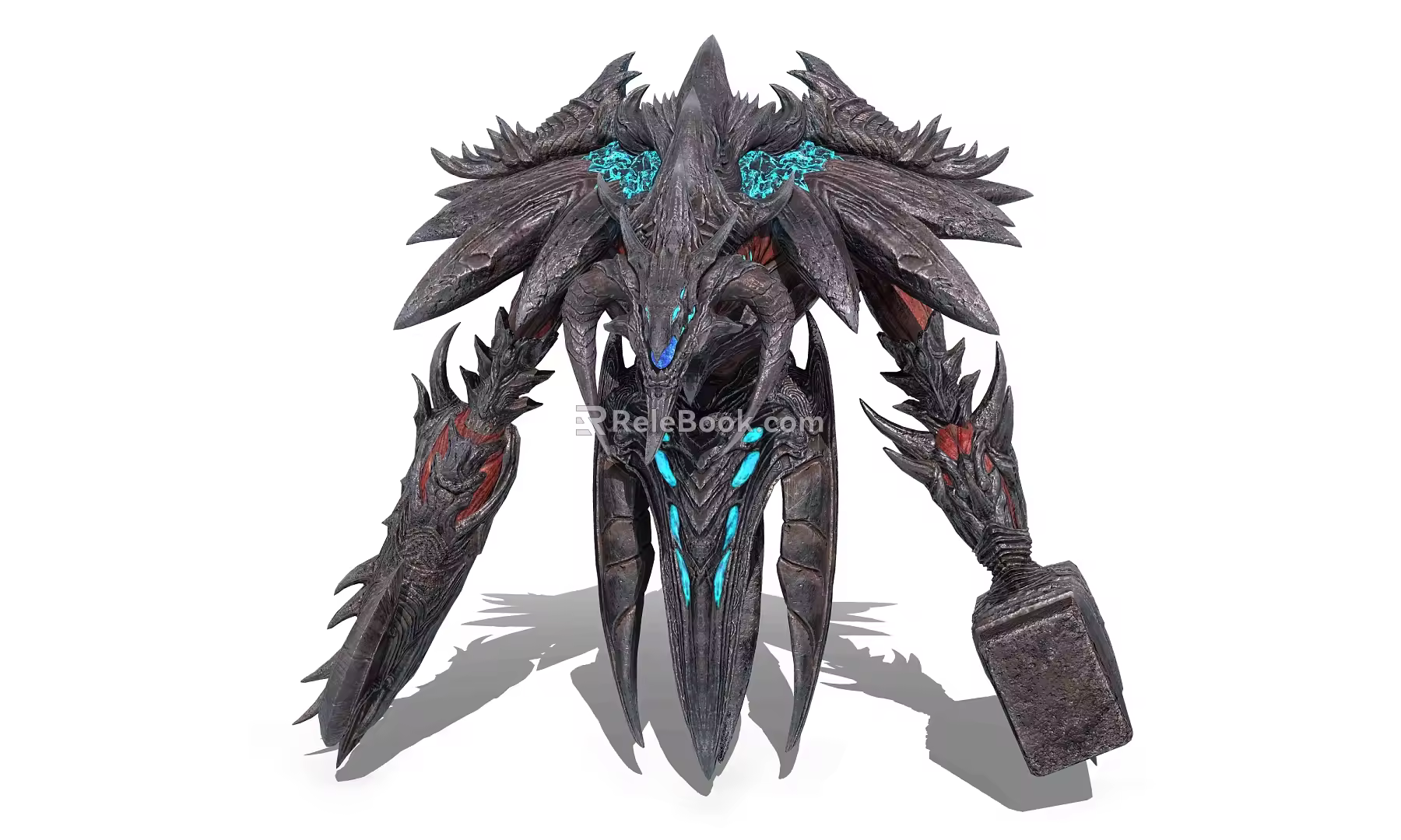 Demon Mutant Creatures Game Characters 3d model