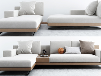 Modern Combination Sofa Multiplayer Sofa 3d model