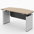 Office lifting desk 3d model