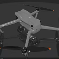 White Modern Commercial Drone With HD Camera Long Flight Time And Stable Propellers