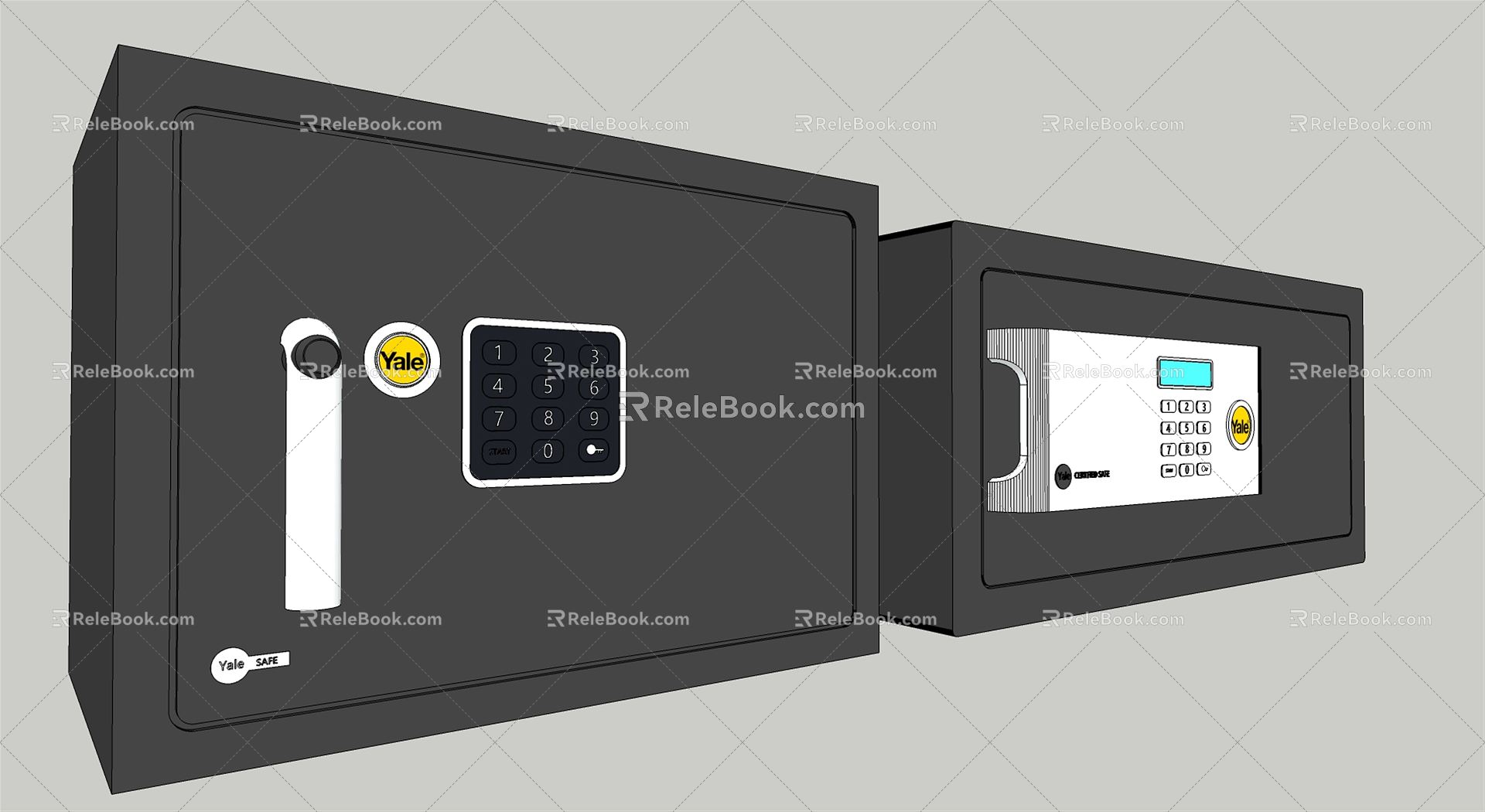 Modern safe high-end safe model