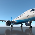 C919 Xiamen Airlines Sichuan Airlines 3d model