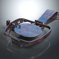 Rusty Metal Agricultural Equipment With Clamp Structure For Farming Use