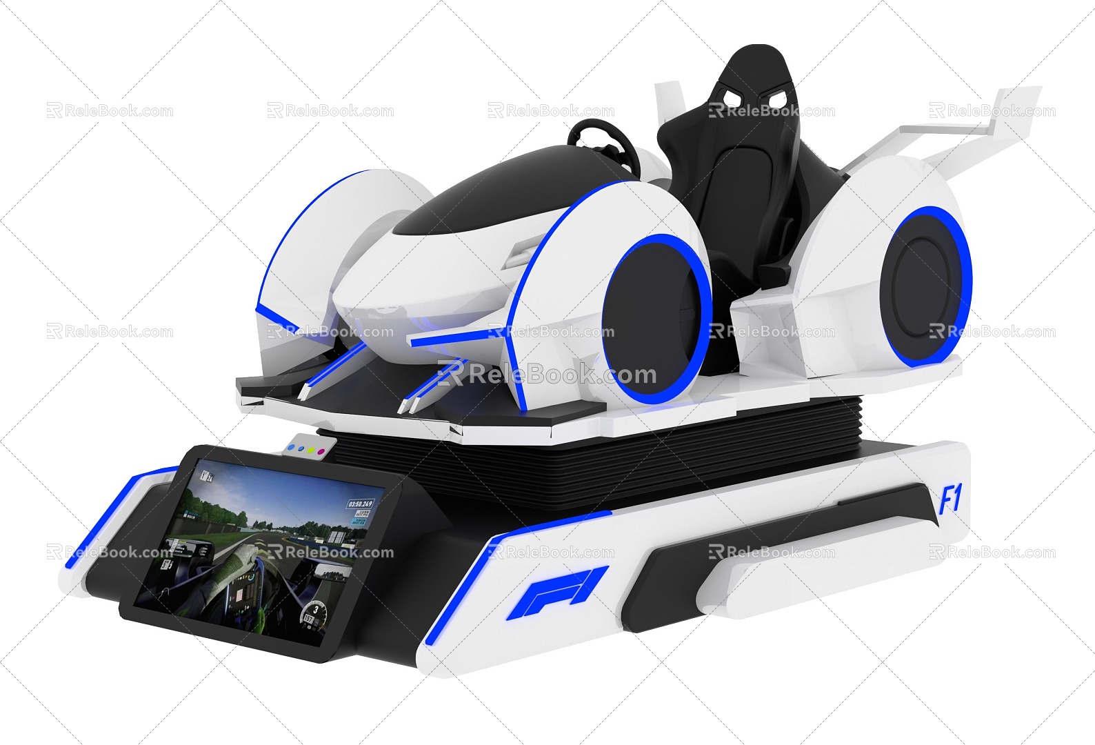 Modern VR Racing Car Racing model