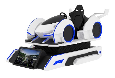 Modern VR Racing Car Racing 3d model