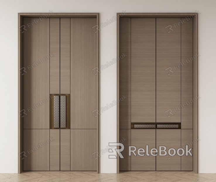 Modern double door model