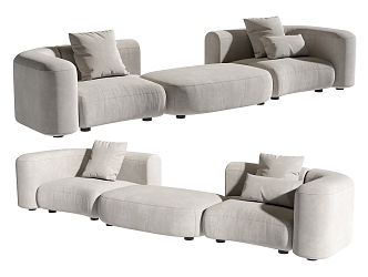 Multiplayer Sofa 3d model