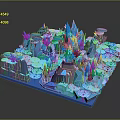 Game Environment Game Scene Fairy Tale Scene Fairy Tale Magic Scene Magic Item Fantasy Scene 3d model