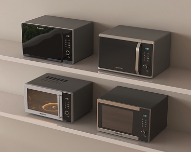 Modern Microwave 3d model