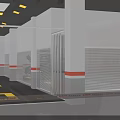4S Auto Service Center Exterior with Parked Cars and Professional Maintenance Services
