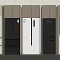 Modern Refrigerators and Freezers Showcase Various Styles and Color Designs
