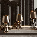 Light Luxury Special-Shaped Table Lamp Table Lamp 3d model