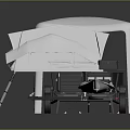 Modern Trailerable Watercraft With Canopy Seats Trailer Attachment And Compact Design