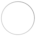 Intricate Carved Circular Design With Detailed Edge Patterns For Decorative Art