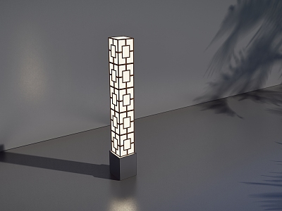 New Chinese Landscape Lamp model