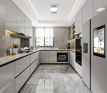 Modern Kitchen 3d model