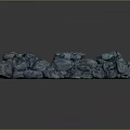 Natural Blue Stacked Stone Materials For Decorative Landscaping And Garden Design