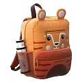 Cute Animal Shaped Kids Backpacks with Adorable Faces Orange Tiger Green Crocodile Dinosaur Designs