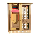 Good quality SLIM rocket furnace 3d model