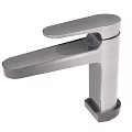 Modern Stainless Steel Faucet With Sleek Design And Single Handle Long Spout