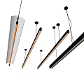 Modern Pendant Lights With Sleek Linear Designs And Metallic Frames For Contemporary Interiors