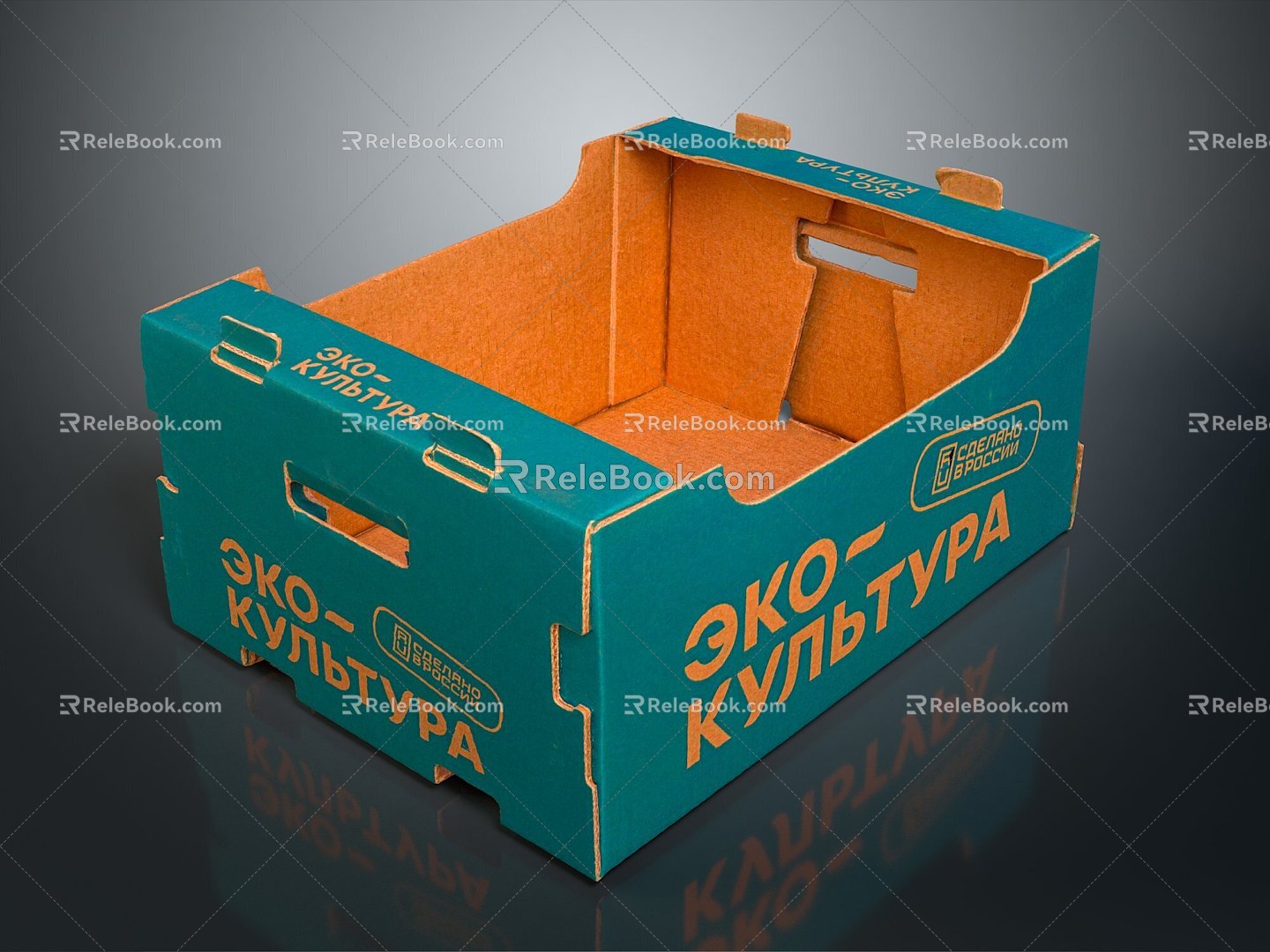 Logistics box express box parcel box carton goods box goods box carton box box box 3d model