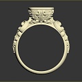 Ring Diamond Ring Gem Ring Women's Ring Wedding Ring Ring Ring Gold Ring Silver Ring Jewelry 3d model