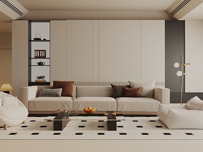 Living room 3d model