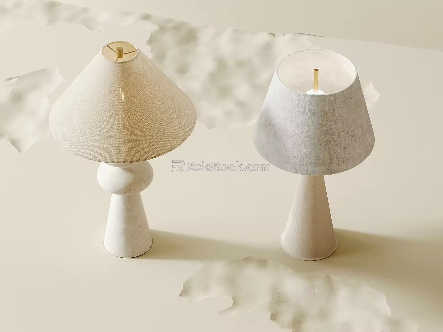 Modern table lamp 3d model