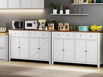 Kitchen Supplies Kitchen Tableware Storage Rack 3d model